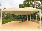Pavillon 10x10 Überdachung Pagodenzelt Festzelt Pvc Terrassendach Pergola Terras